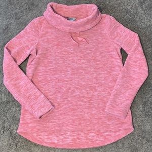 G.H. Bass & Co. Super Soft Cowl Neck Sweater Sweatshirt Women’s Small Red/Pink